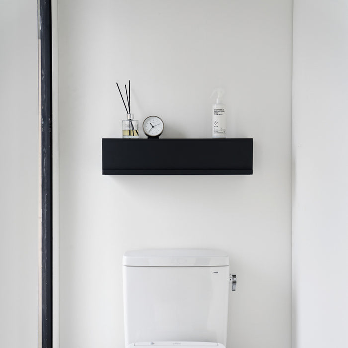 Yamazaki Tower Opbergvak wandmontage - Zwart