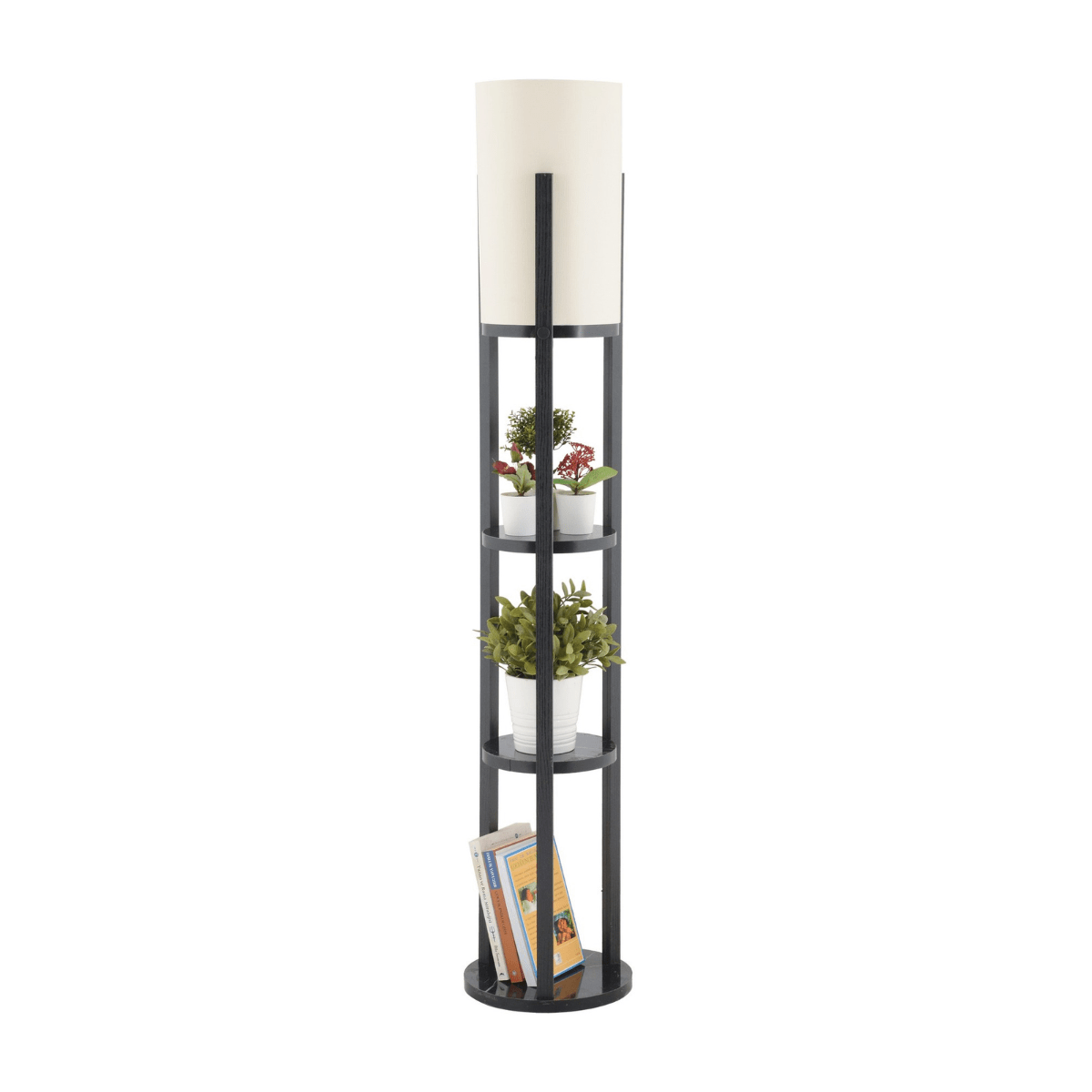 Calicosy - CIRCLE Lamp met 3 ronde planken - H135 cm