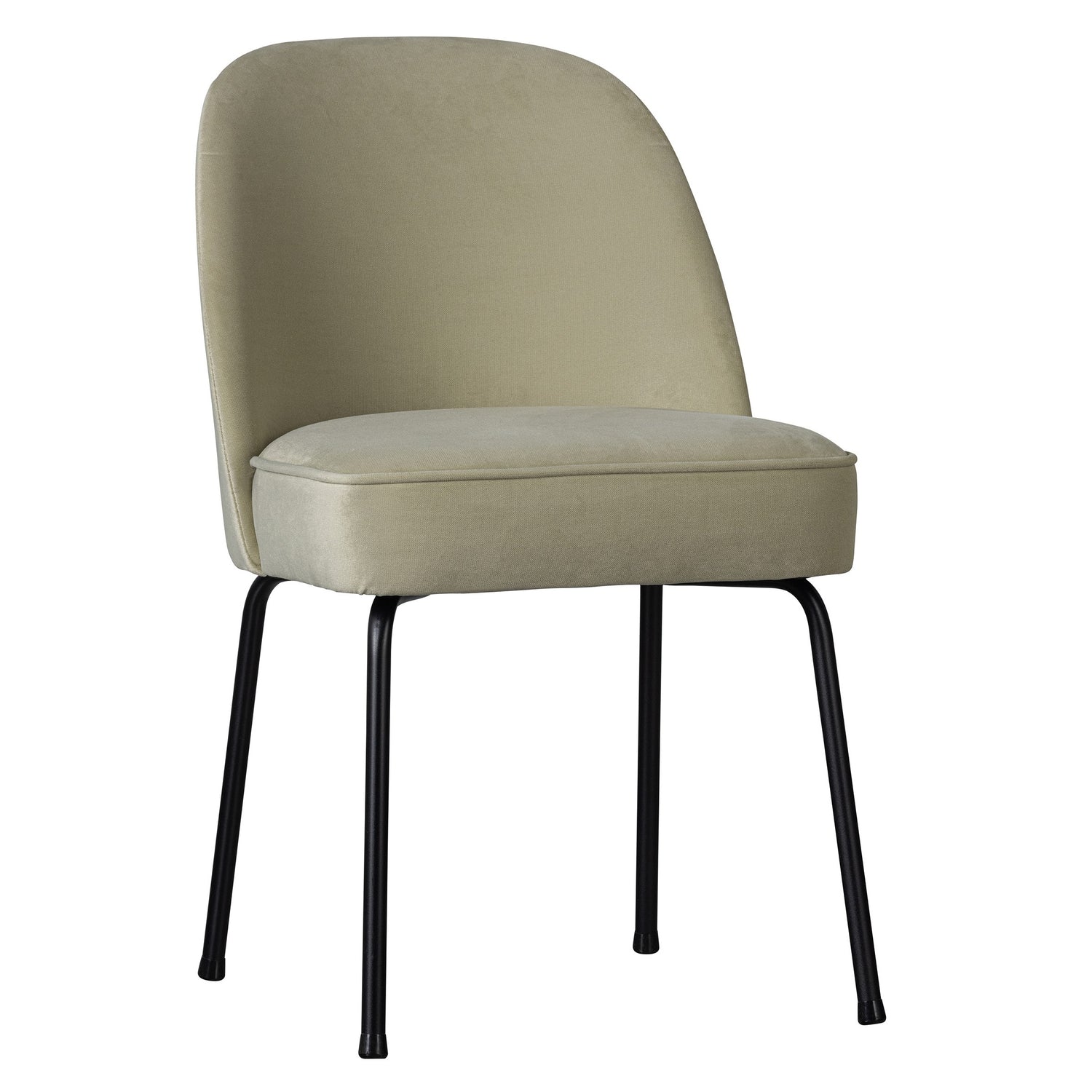 WOOOD Vogue Eetkamerstoel - Fluweel - Pistache