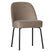 WOOOD Vogue Eetkamerstoel - Fluweel - Taupe