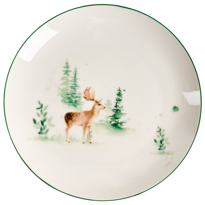 Beliani - CHILI - 12-delige serviesset - Wit - Porselein