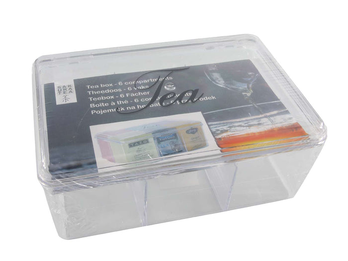 Cookinglife Theedoos Sakura Tea 6 Vaks 21 x 15 x 9 cm