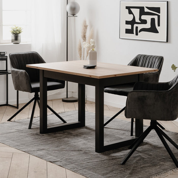 Calicosy - Uitschuifbare eettafel DENVER - H75 cm