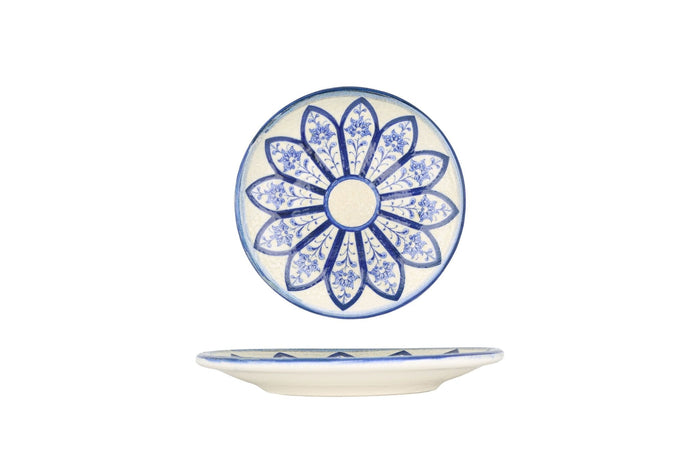 Bonna Gebaksbord - Esnaf - Porselein - 15 cm - set van 6