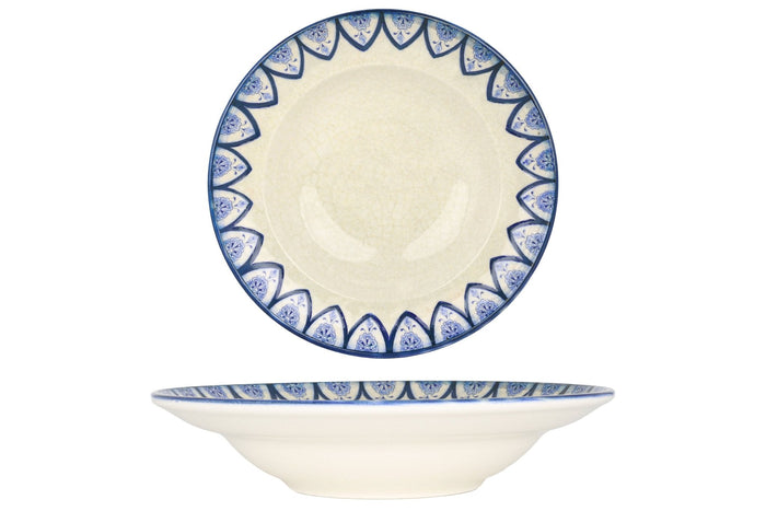 Bonna Pastabord - Esnaf - Porselein - 24 cm (400cc) - set van 2