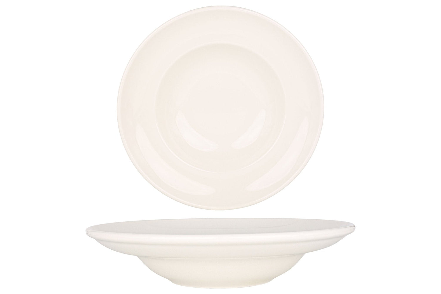 Bonna Pastabord - Gourmet - Porselein - 27 cm (450cc) - set van 2