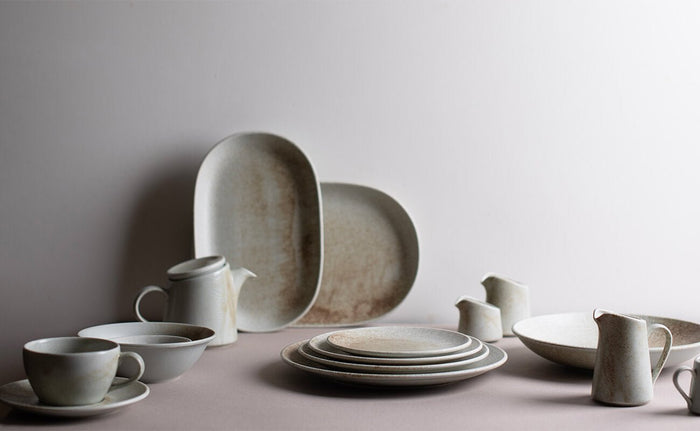 ID Fine Serveerschaal - Mellow - Porselein - 37 cm - set van 2