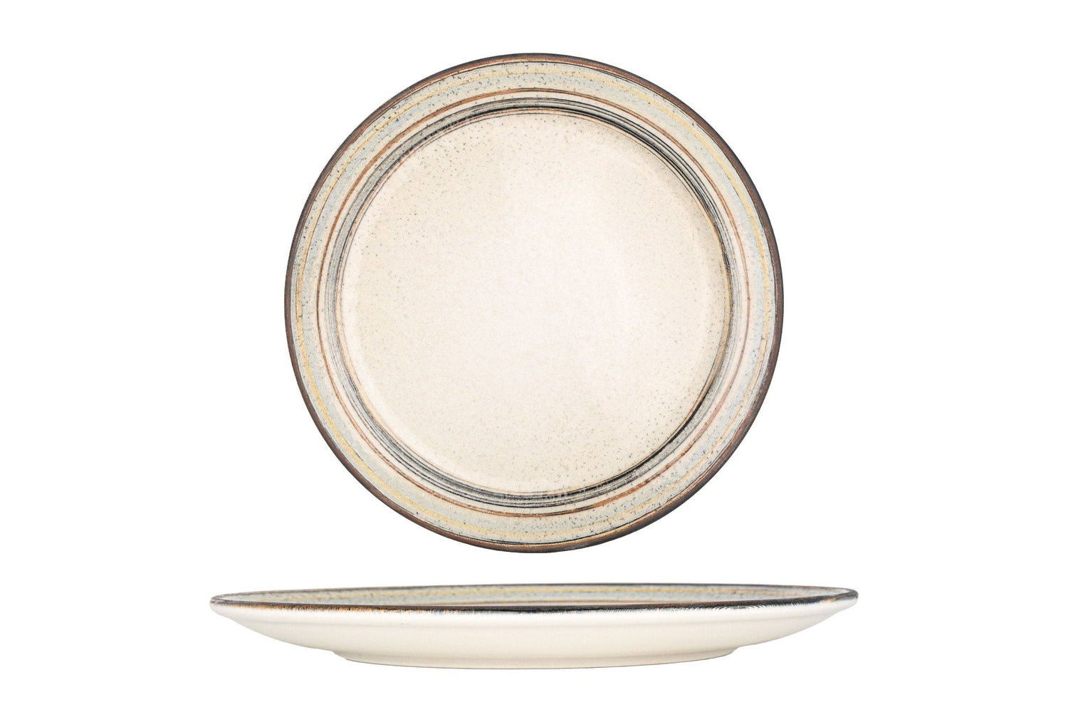 Bonna Dinerbord - Cortado - Porselein - 25 cm - set van 6