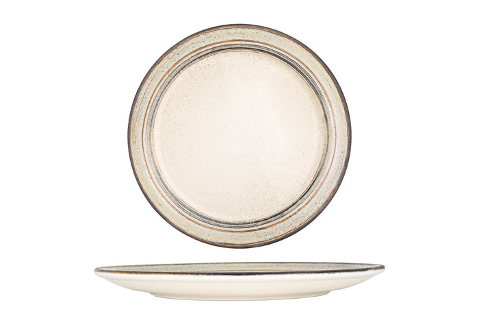 Bonna Dinerbord - Cortado - Porselein - 25 cm - set van 6