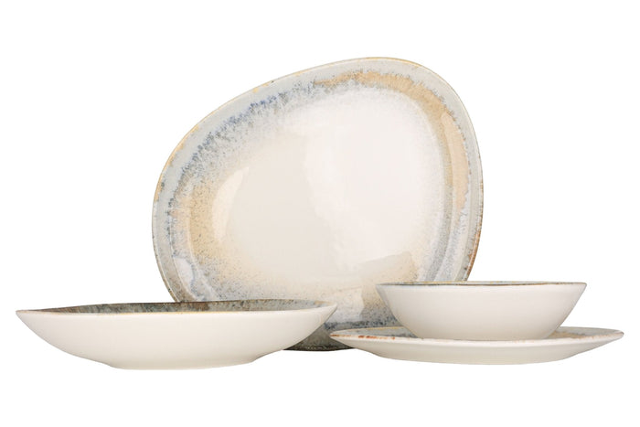 Bonna Bordenset - Knidos - 24delig - 6 persoons - Porselein