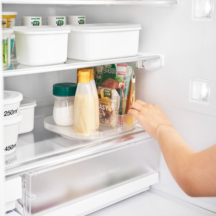 Yamazaki Tower Opbergbakje draaibaar met compartimenten smal - Wit