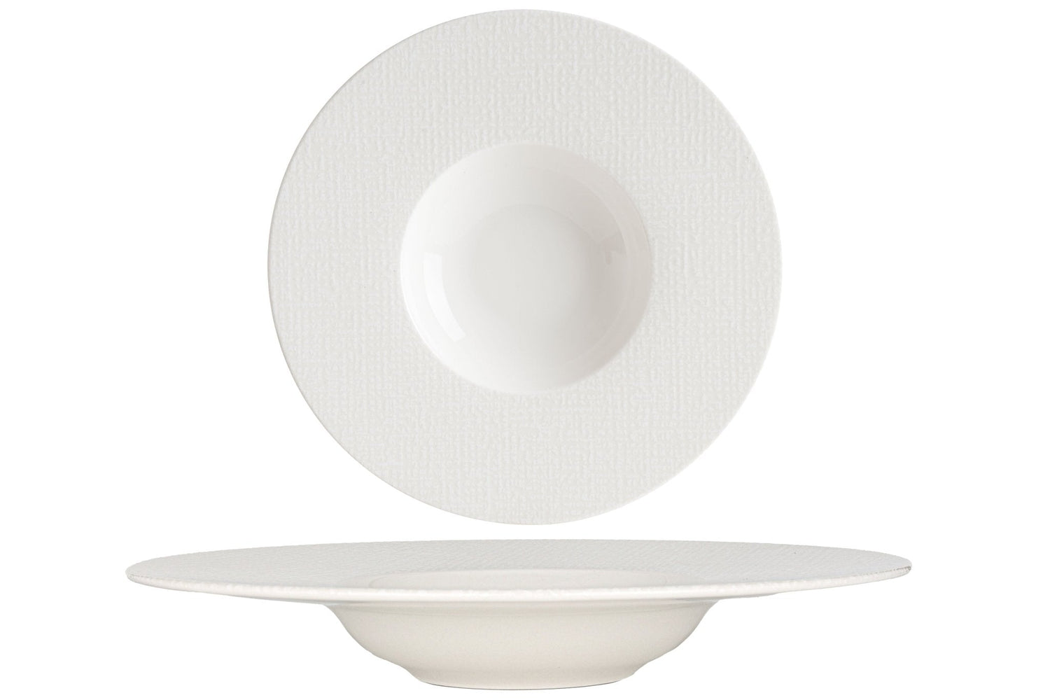 Bonna Pastabord - Patch Neat - Porselein - 30 cm (360cc) - set van 2