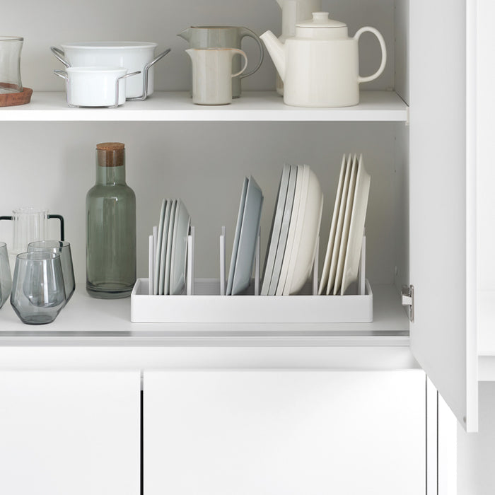 Yamazaki Tower Deksel & pannenhouder verstelbaar - Wit