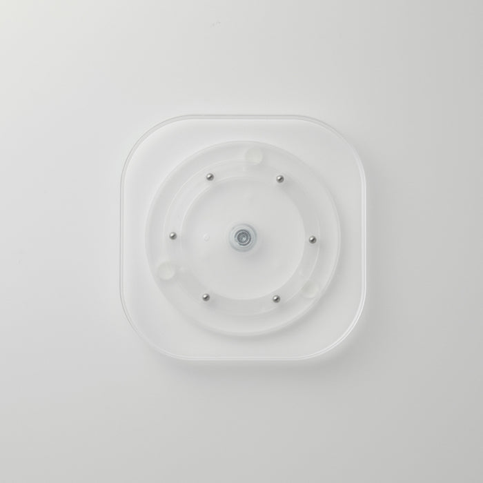 Yamazaki Tower Opbergbakje draaibaar smal - Wit