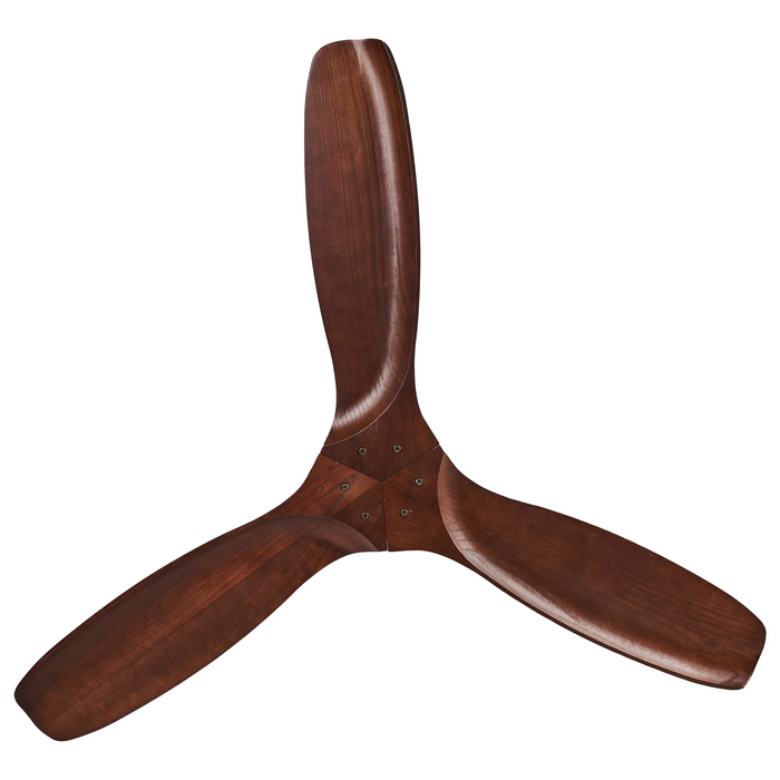 Beliani - ARANI - Plafondventilator - Donkerbruin - Hout