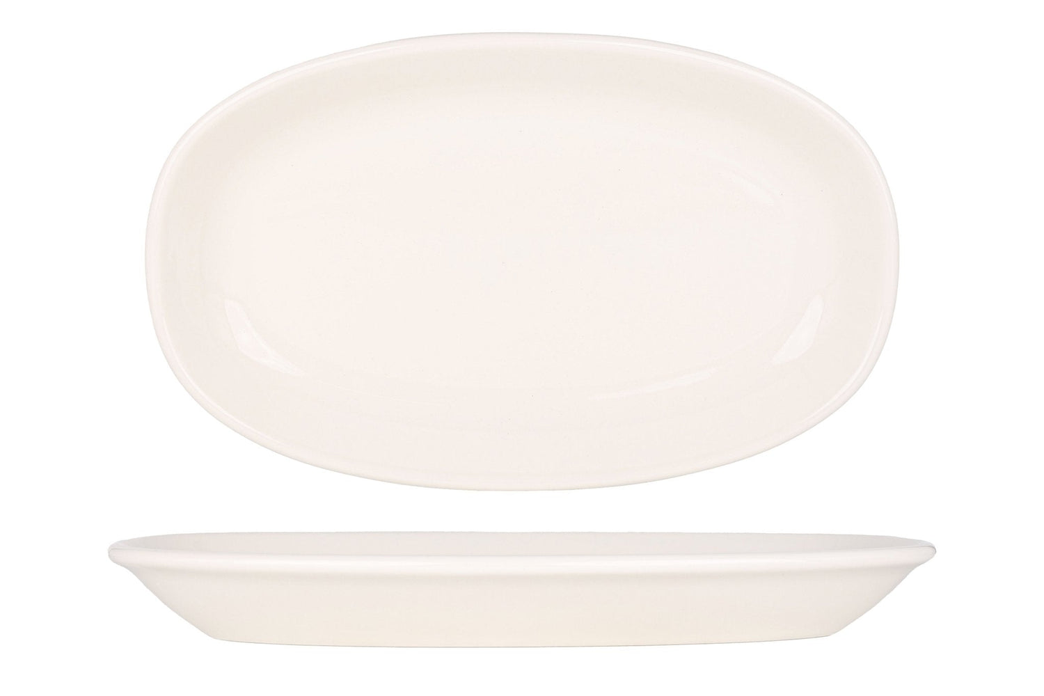 Bonna Serveerschaal - Alex - Porselein - 32 cm - set van 2