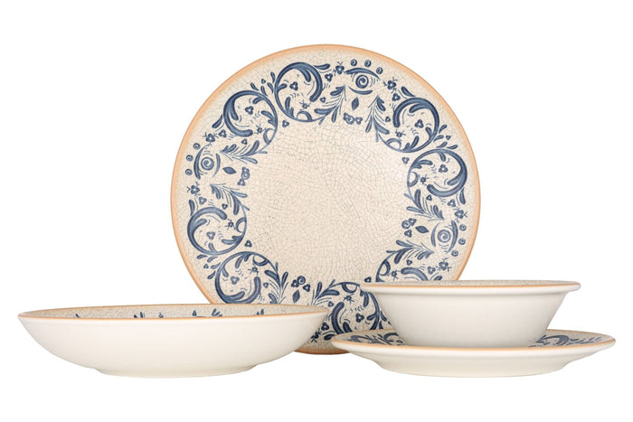 Bonna Bordenset - Viento - 24delig - 6 persoons - Porselein