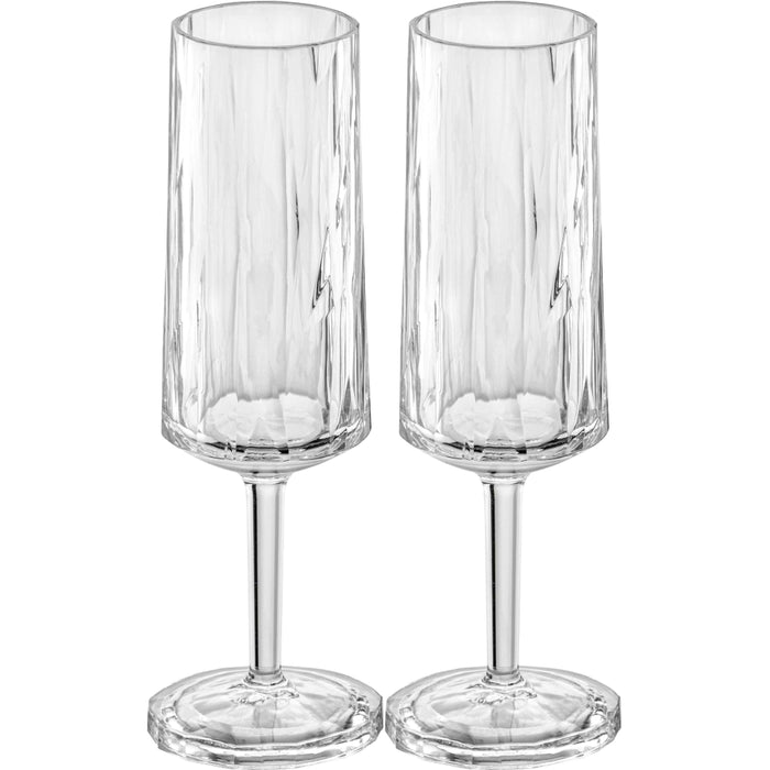 Koziol - Superglas Club No. 14 Champagneflute 100 ml Set van 70 Stuks