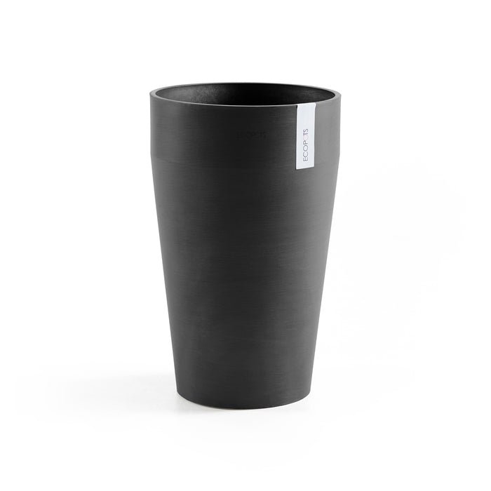 Ecopots Sankara Bloempot Ø 35 cm - Donkergrijs
