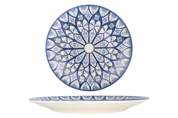 Bonna Dinerbord - Esnaf - Porselein - 27 cm - set van 6