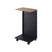 Yamazaki Tower Bijzettafel op wielen semi gesloten - Zwart