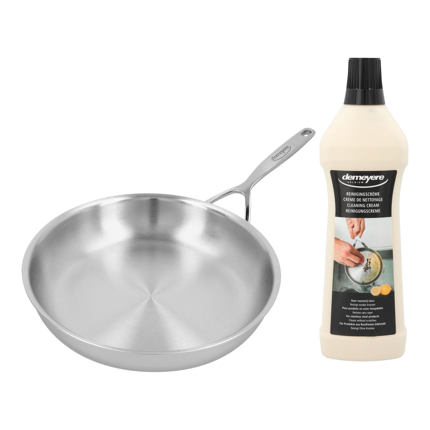 Demeyere Multiline 7 Koekenpan - 28 cm  met gratis reinigingscrème