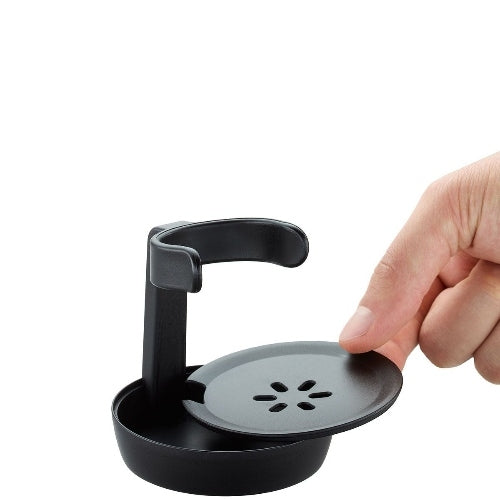 Afwasborstel met Zeepdispenser en Afdruiprekje, 50 ML, 8 cm, Hervulbaa