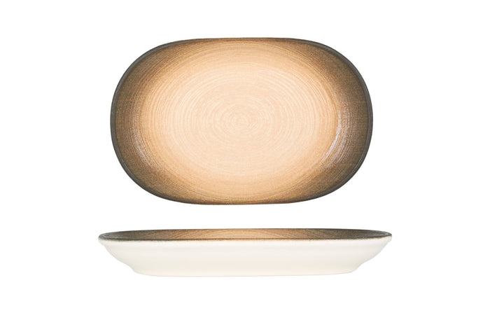 ID Fine Serveerschaal - Canyon - Porselein - 28 cm - set van 2