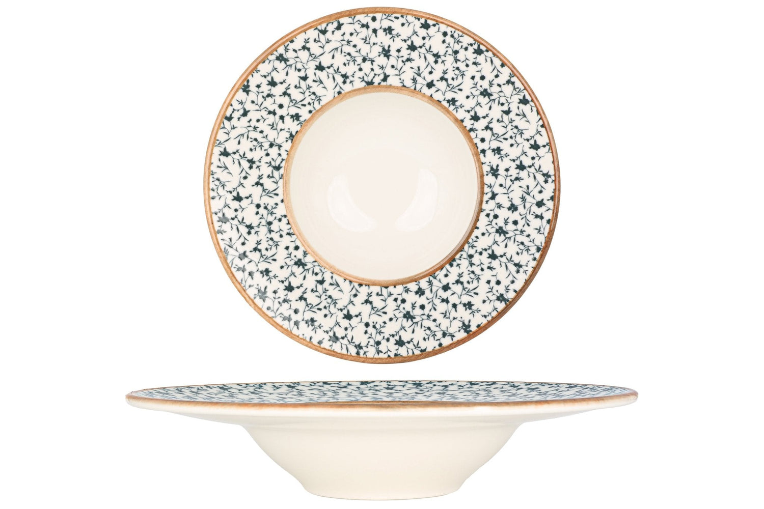 Bonna Pastabord - Calif - Porselein - 28 cm (400cc) - set van 2