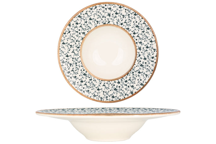 Bonna Pastabord - Calif - Porselein - 28 cm (400cc) - set van 2