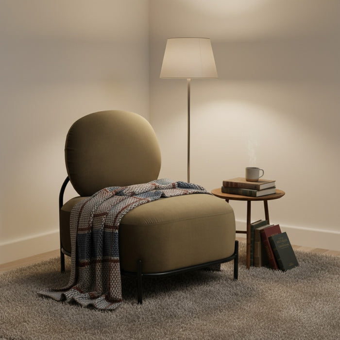 Housecraft Living Polly Fauteuil Mosgroen