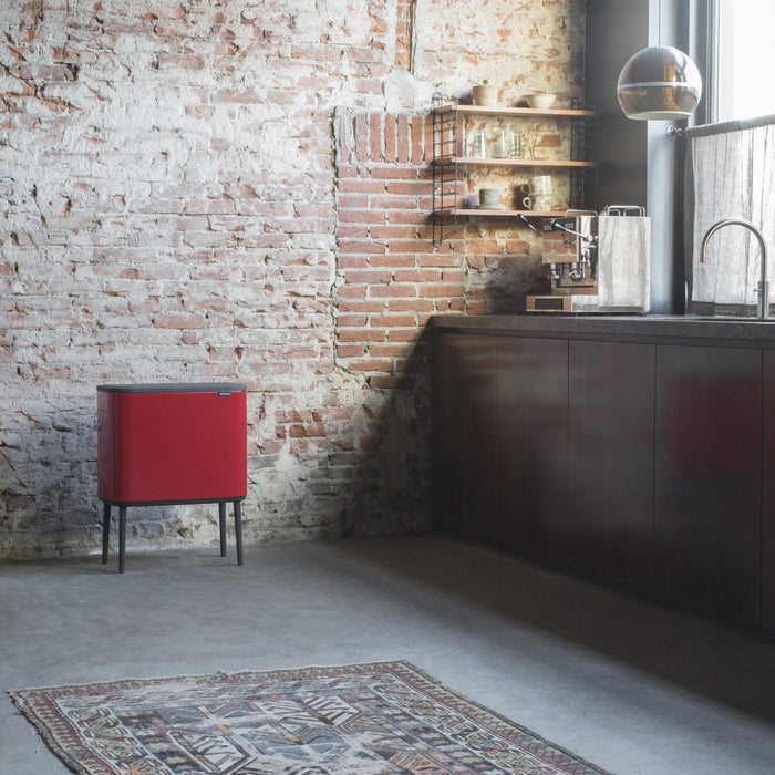 Brabantia Bo Touch Bin Afvalemmer 33 Liter (3x11 Liter)