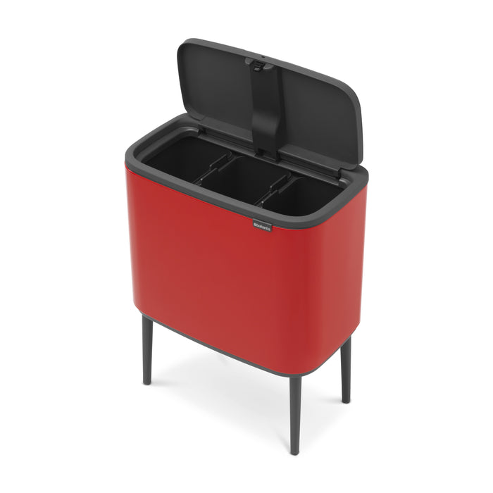 Brabantia Bo Touch Bin Afvalemmer 33 Liter (3x11 Liter)