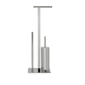 Sealskin Square Toiletbutler - Toiletrolhouder - Toiletborstel met Houder - Reserverolhouder - Vrijstaand - Chroom