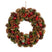 Mica Decorations Landon Kerstkrans - H9 x Ø45 cm - Bruin