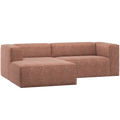 WOOOD Bean Chaise Longue Bank Links - Melange - Terra - 73x254x178