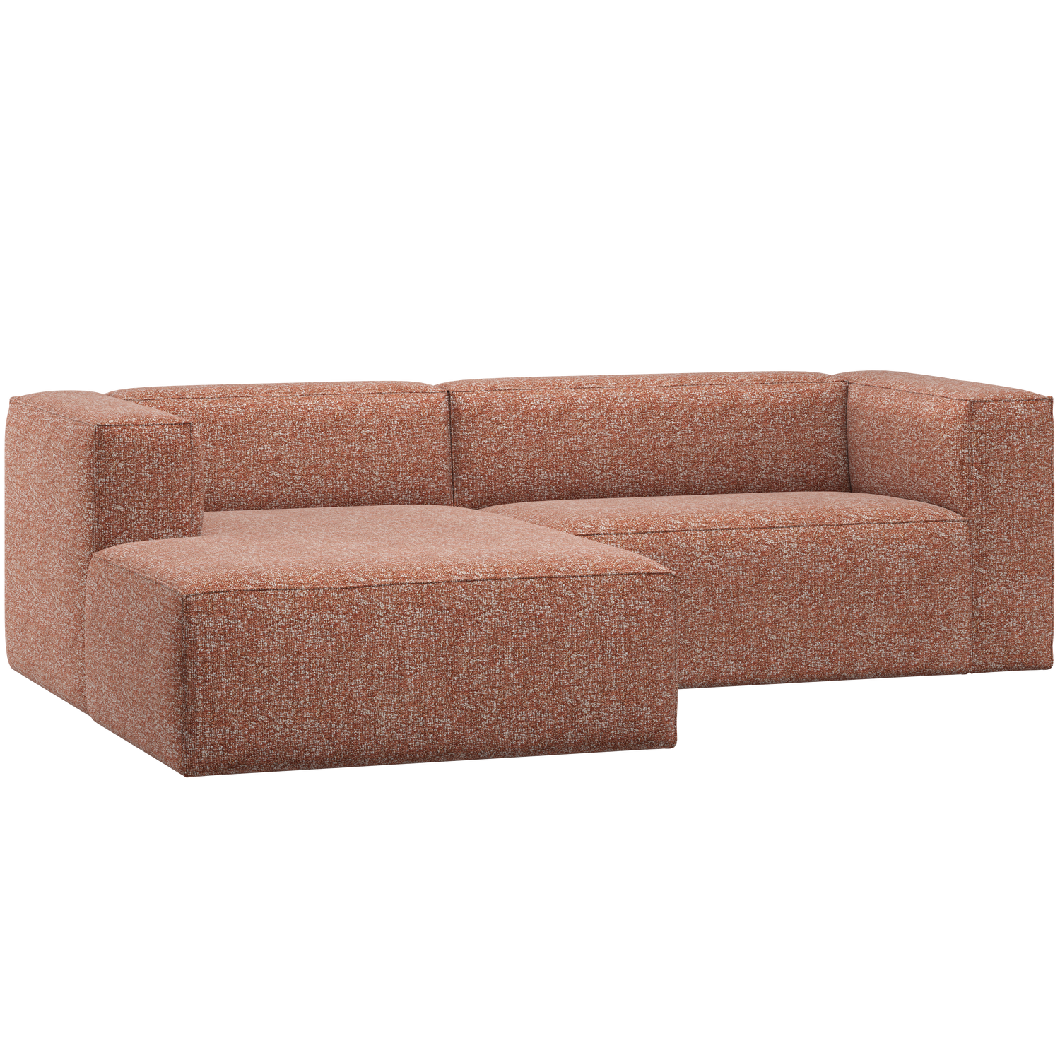 WOOOD Bean Chaise Longue Bank Links - Melange - Terra - 73x254x178
