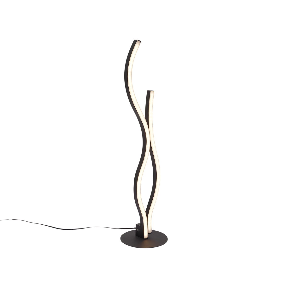 QAZQA Design tafellamp zwart incl. LED dimbaar - Ying