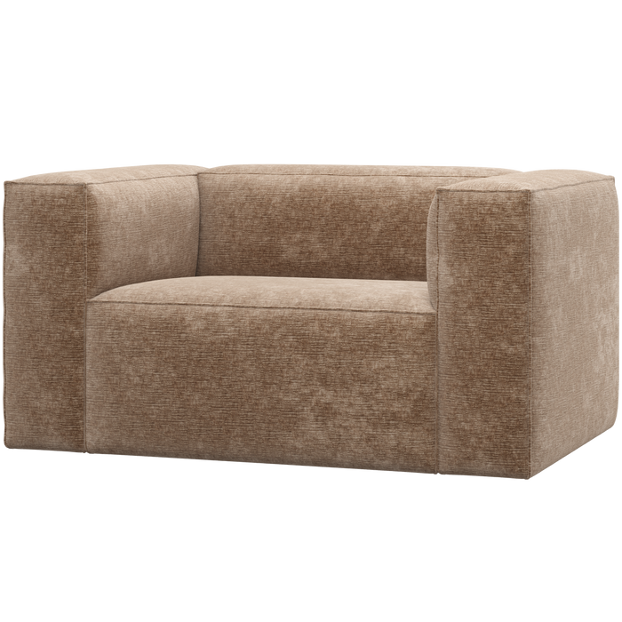 WOOOD Bean Fauteuil - Chenille - Velvet Taupe - 74x146x98