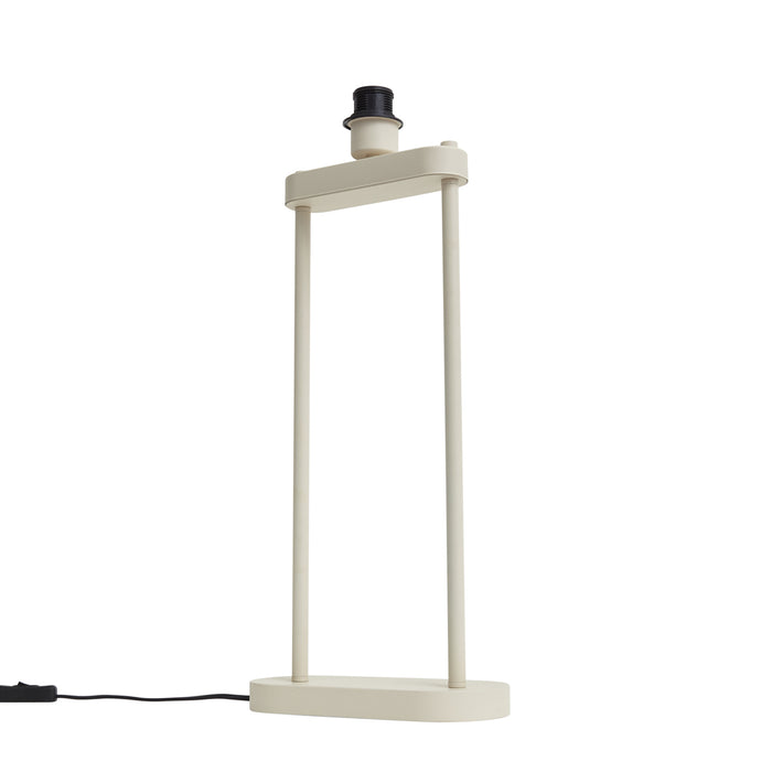 QAZQA Moderne tafellamp beige - Thijmen