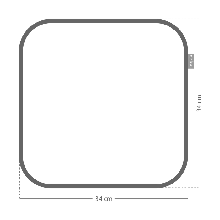 Nolon Jul Vierkant Stoelkussen Mosgroen