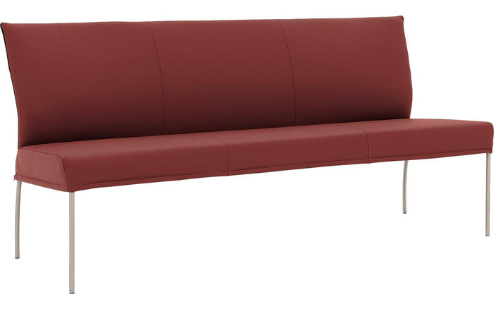 Goossens Eetkamerbank Funk, Zonder arm, 210 cm breed