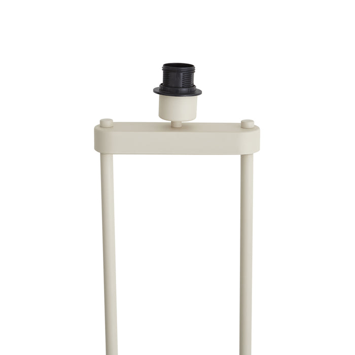 QAZQA Moderne vloerlamp beige - Thijmen