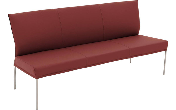 Goossens Eetkamerbank Funk, Zonder arm, 210 cm breed