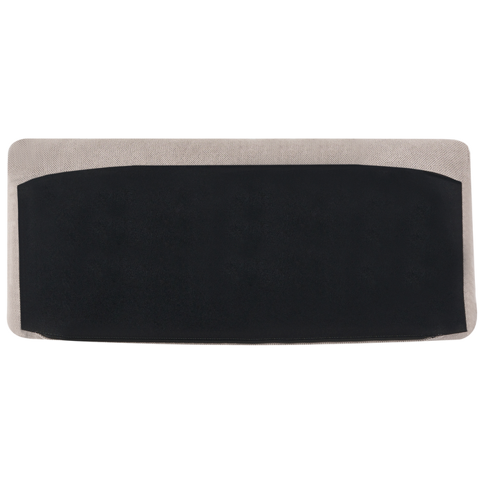 Beliani - VENG - Hoekbank 5-zits - Taupe - Linkszijdig - Polyester