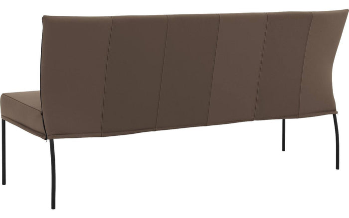 Goossens Eetkamerbank Funk, Zonder arm, 190 cm breed