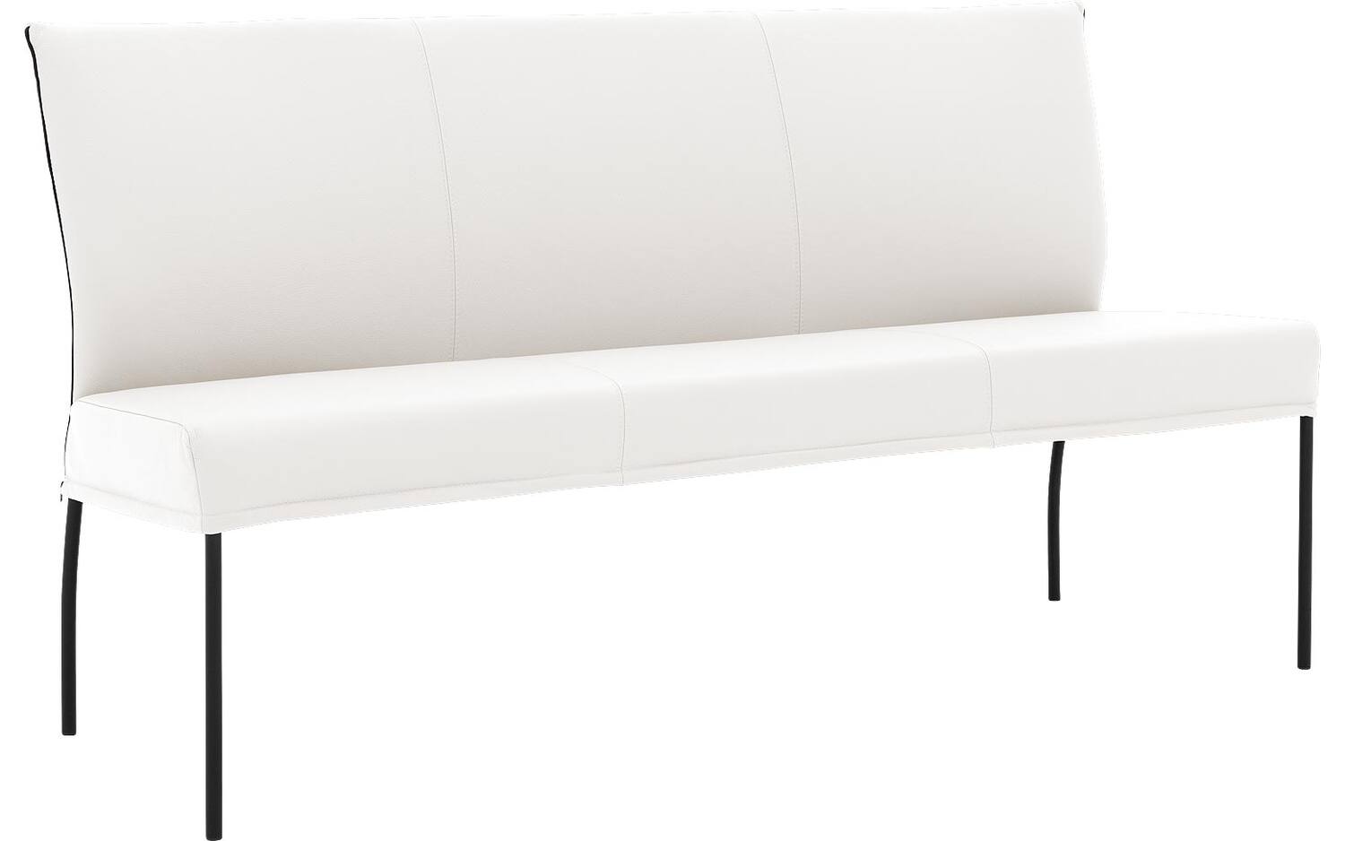 Goossens Eetkamerbank Funk, Zonder arm, 170 cm breed