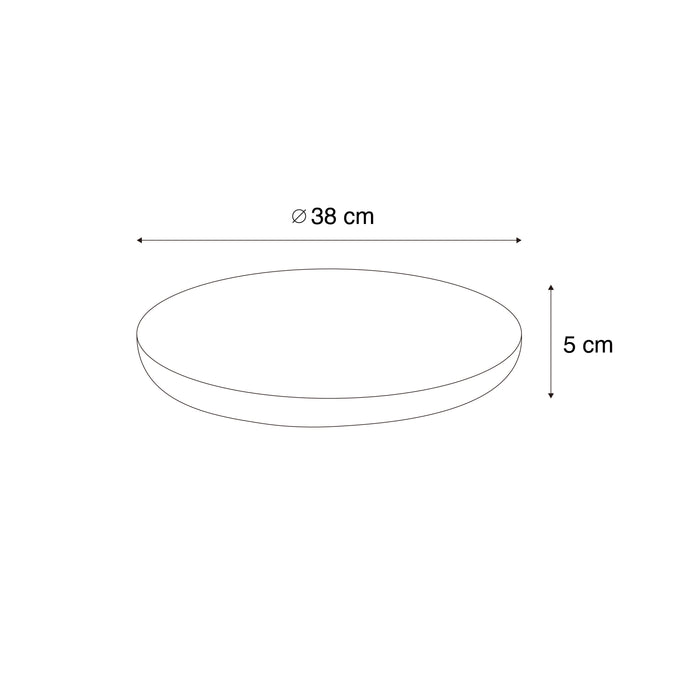 QAZQA Voet voor booglamp goud Anello