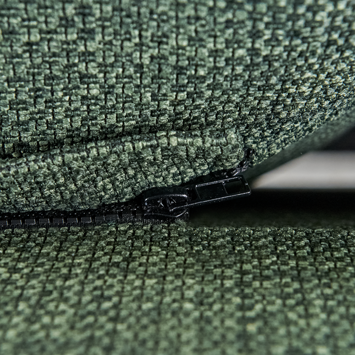 Beliani-BAJONNA-Tweepersoonsbed-Donkergroen-180 x 200 cm-Polyester