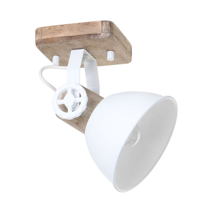 Mexlite Plafondlamp Gearwood 7968W Wit